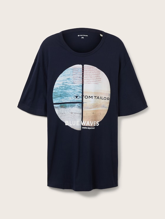 Plus - T-shirt met fotoprint