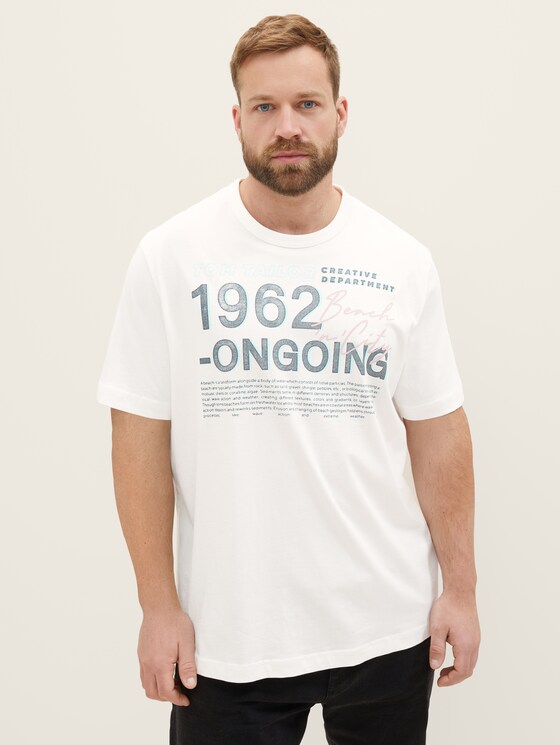 Plus - T-Shirt mit Print