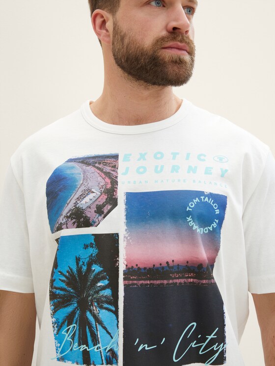 Plus - T-shirt with a photo print
