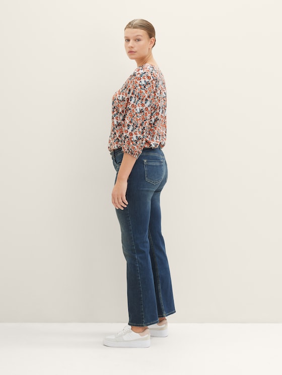 Plus - Bluse mit V-Ausschnitt