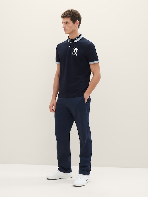 Polo shirt with Tailor logo Tom by a print