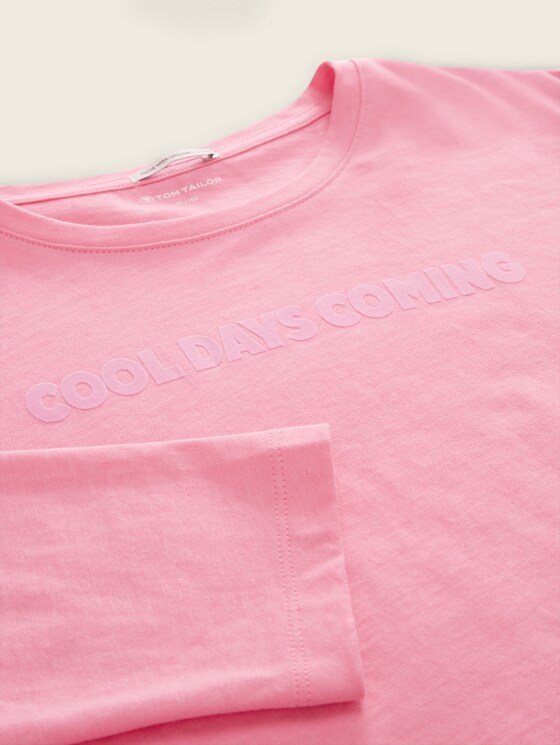 T-shirt court à imprimé