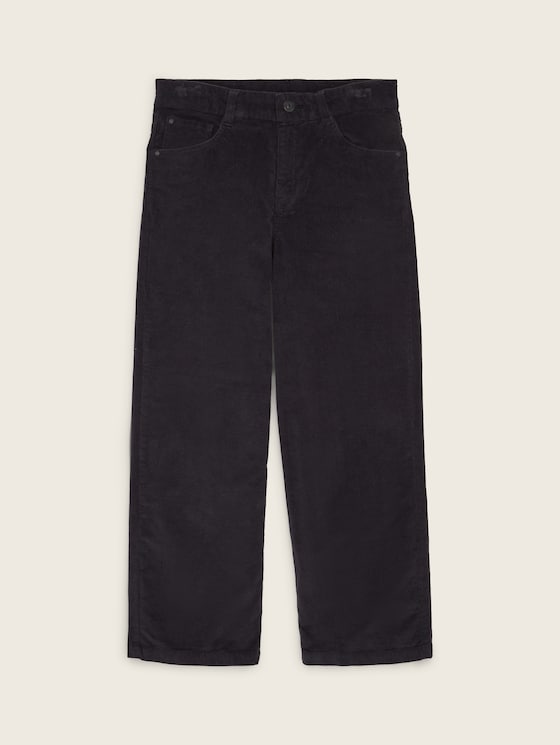 Trousers made of corduroy