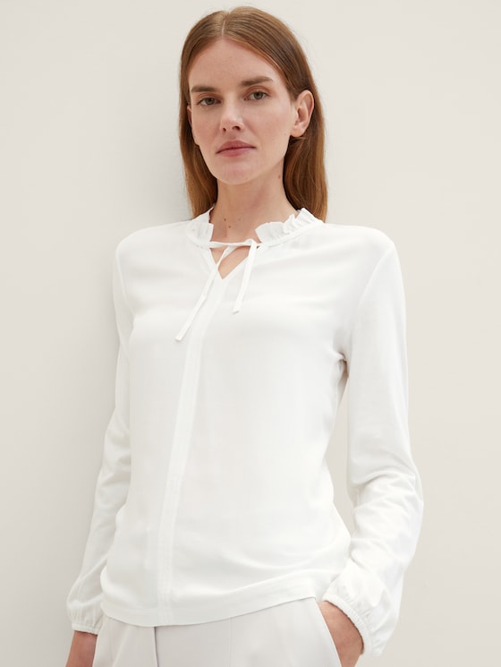 Long-sleeved shirt with TENCEL(TM) modal