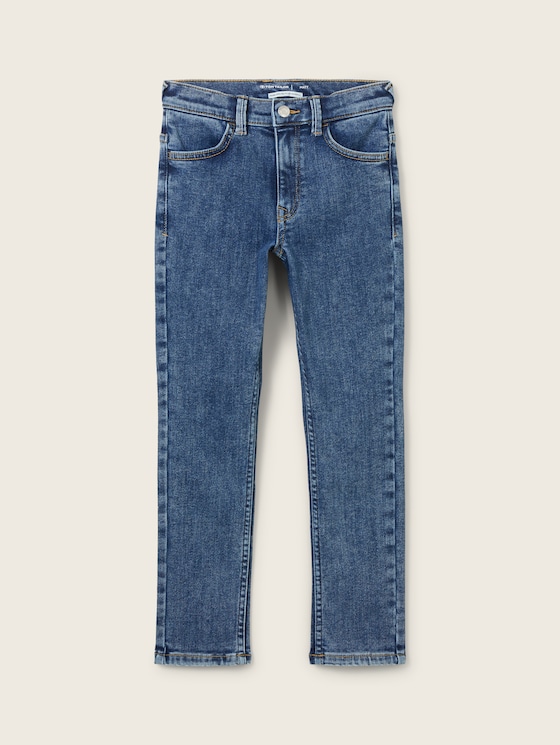 Matt thermo denims with recycled polyester