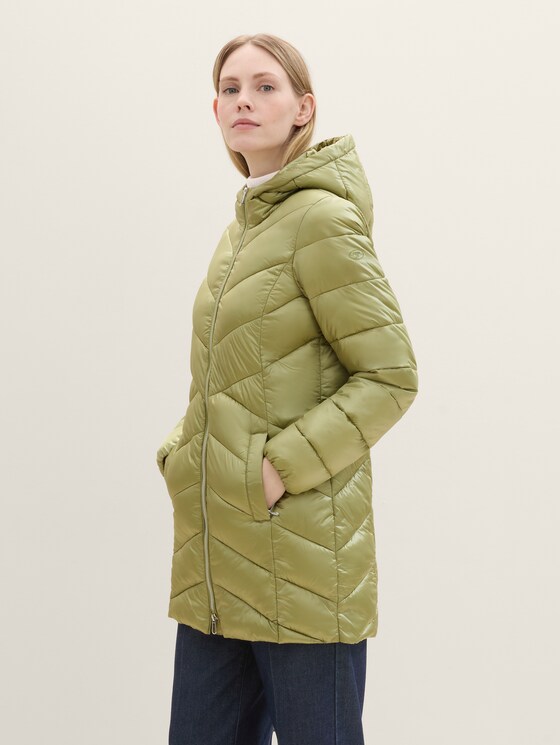 Marc new york diamond quilt hooded puffer coat on sale