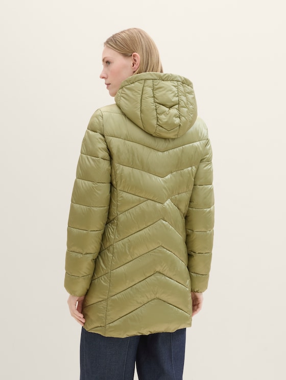 Lightweight mantel door Women, dark sage