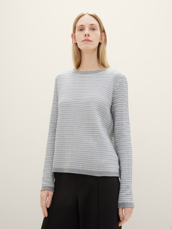 T-shirt mixed stripe