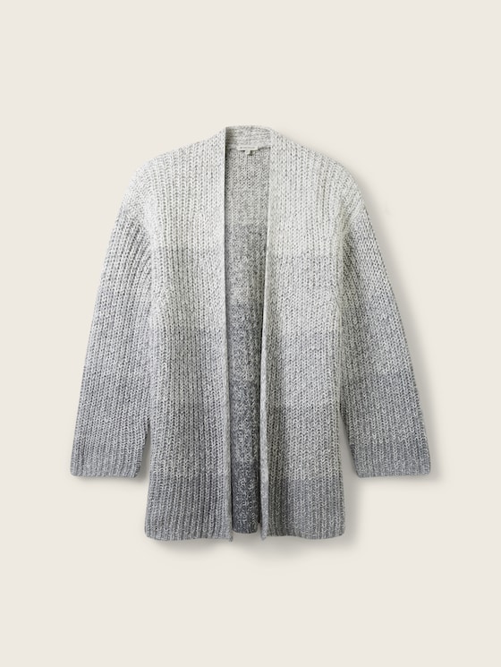 Cardigan mit Farbverlauf