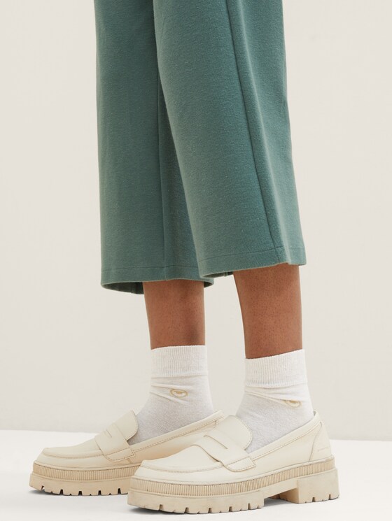 Culottes made of rib