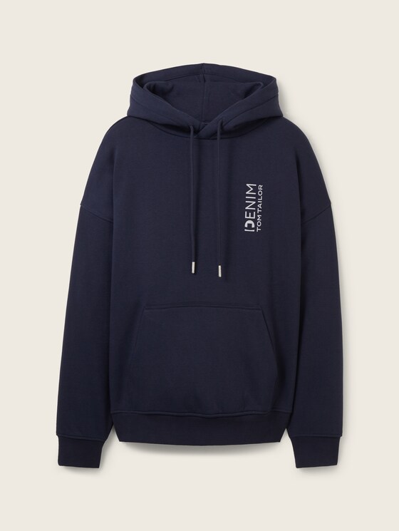 Oversized Hoodie mit recyceltem Polyester