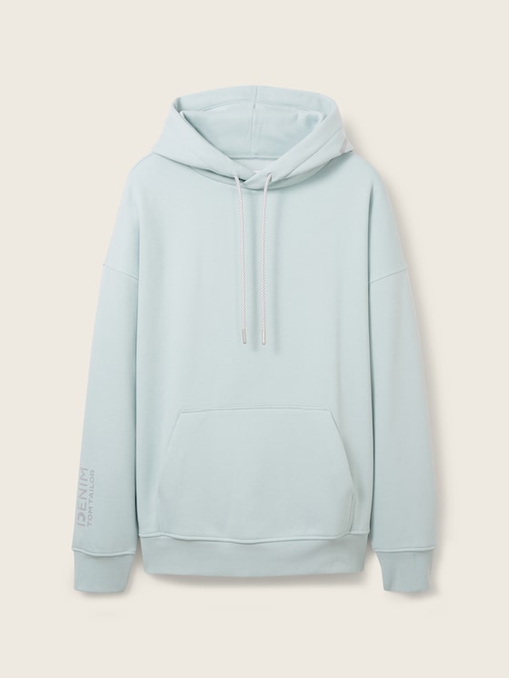 Oversized Hoodie mit recyceltem Polyester
