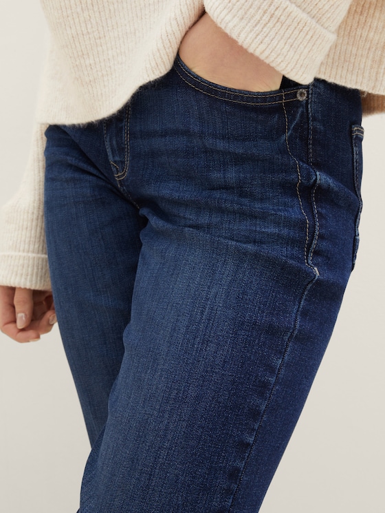 Kate Straight Jeans met biologisch katoen