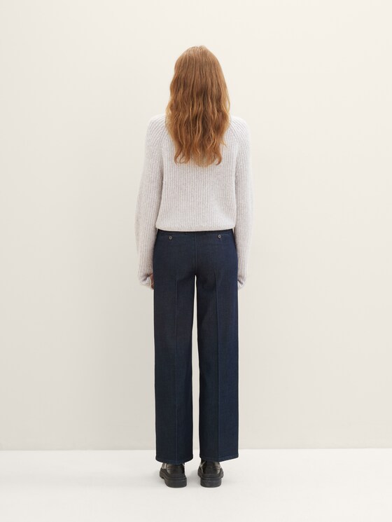 Lyocell™ Blend Wide Palazzo Leg Jeans, M&S Collection