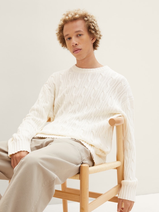 Relaxed Strickpullover