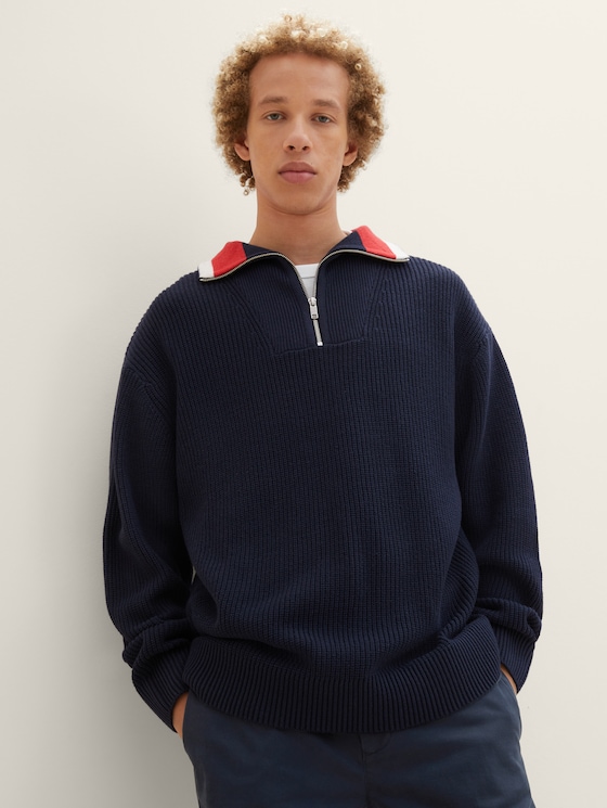 Troyer knitted sweater