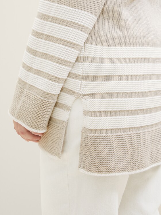 Plus - Striped sweater