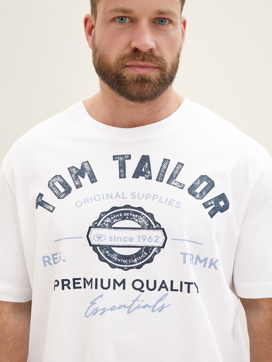 T-shirt met logo print