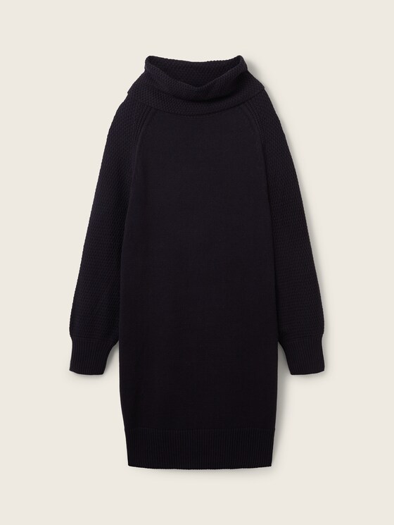 Strickkleid mit Rollkragen