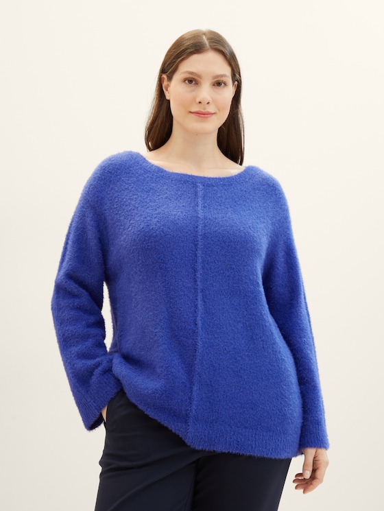 Plus – loose fit knit sweater