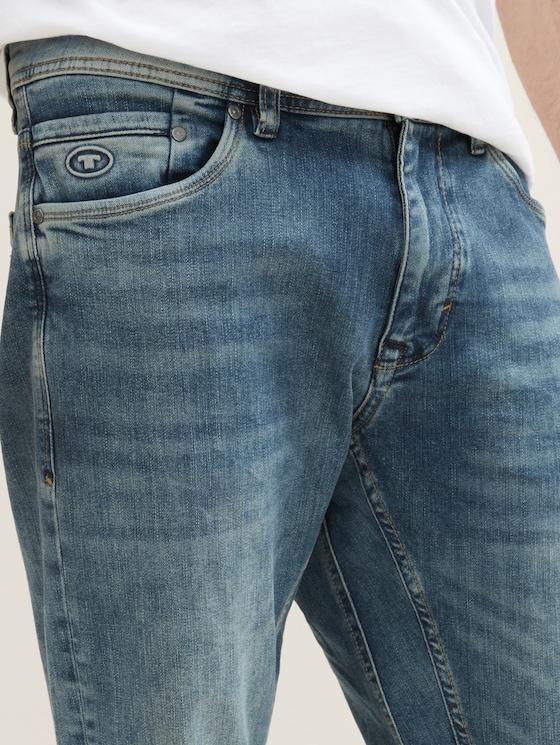 Regular Tapered Jeans met gerecycled katoen
