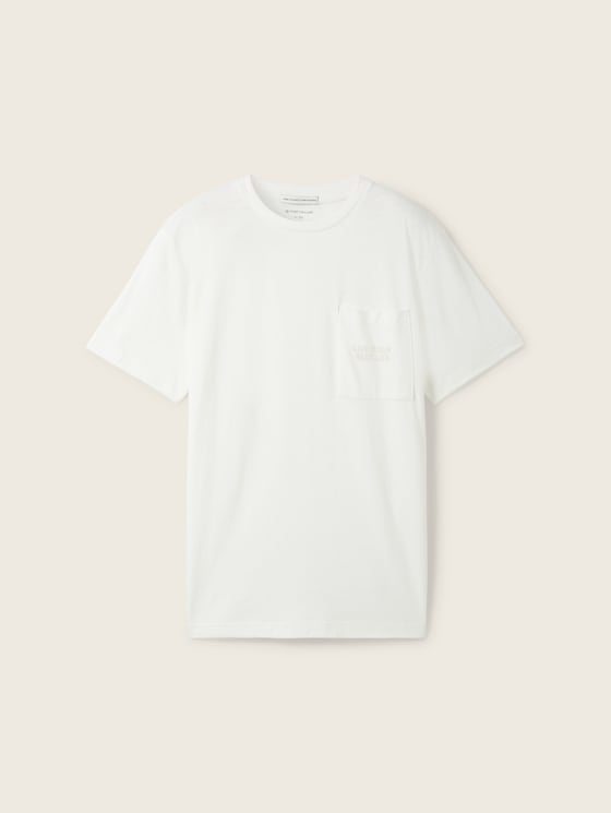 Basic T-Shirt mit recyceltem Polyester