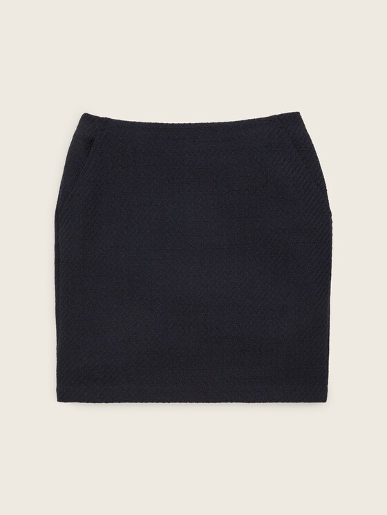 Bouclé mini skirt by Tom Tailor