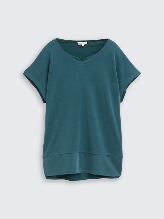 T-shirt made from a blend of materials by Women, Deep Meadow Green