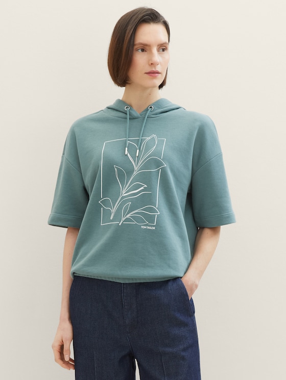 Sweatshirt mit Bio-Baumwolle