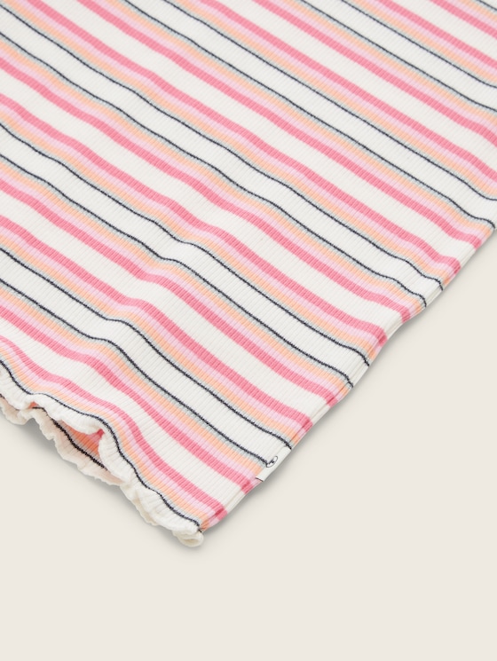 Striped t-shirt with organic cotton