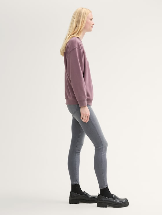 TTNELA Extra Skinny Jeans mit Superstretch von Denim Female, used mid stone grey denim