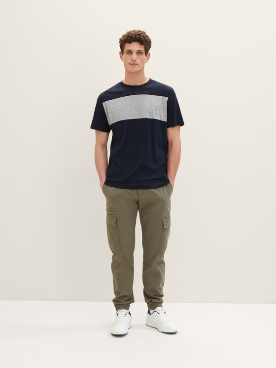 T-Shirt mit Logo Print