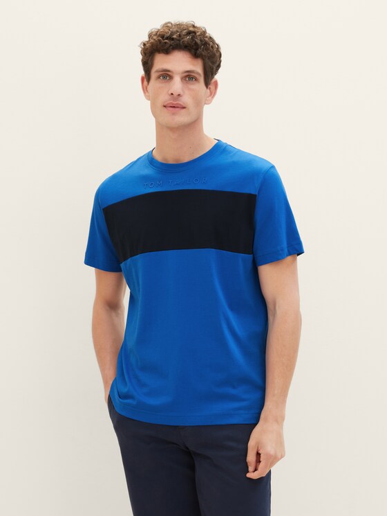 T-Shirt mit Logo Print