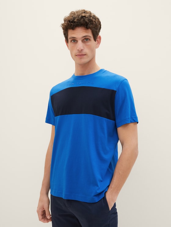 T-Shirt mit Logo Print