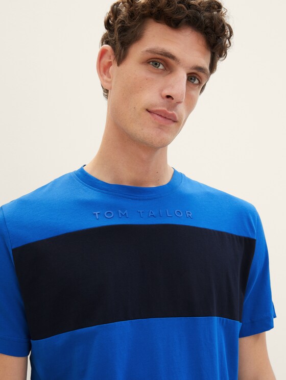 T-Shirt mit Logo Print