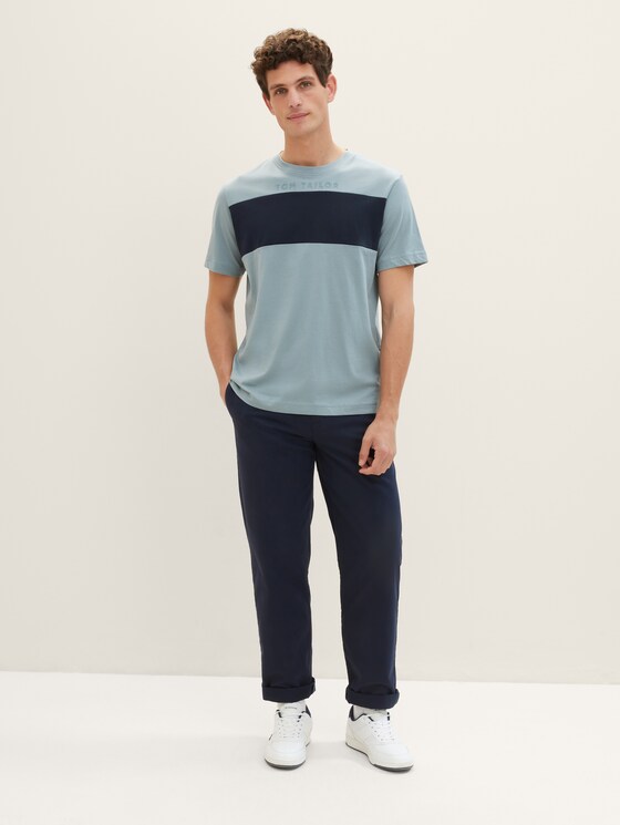 T-Shirt mit Logo Print