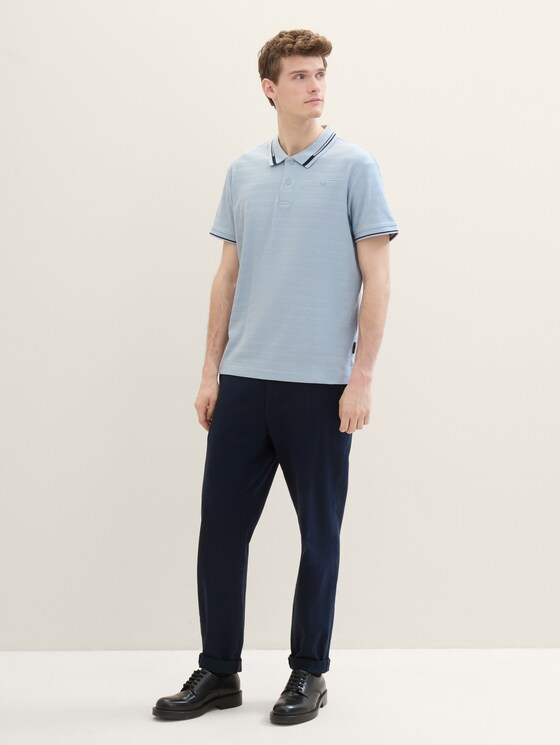 Textured polo shirt by Tom Tailor