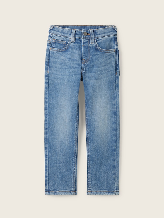 TIM SLIM Jeans mit Stretch von Mini Boys, Stone Blue Denim
