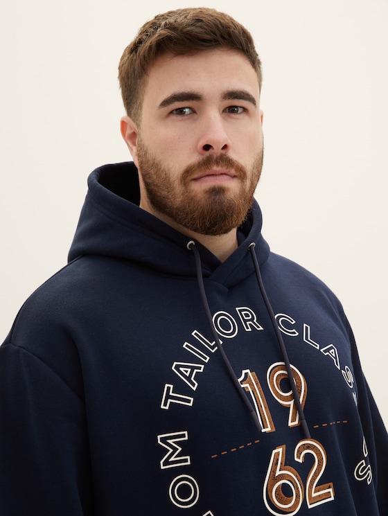 Plus - Hoodie with a logo print