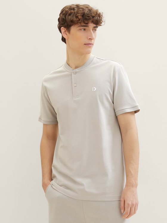 Tom Tailor - Long Sleeve Polo Shirt - Town & Country Men's Shop