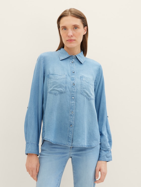 Blouse with TENCEL(TM) Lyocell