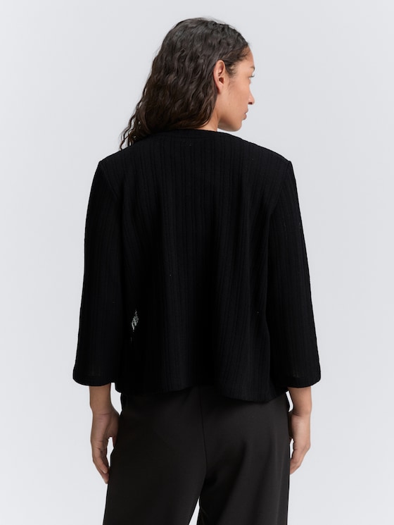 Cardigan mit 3/4-Arm von Women, deep black
