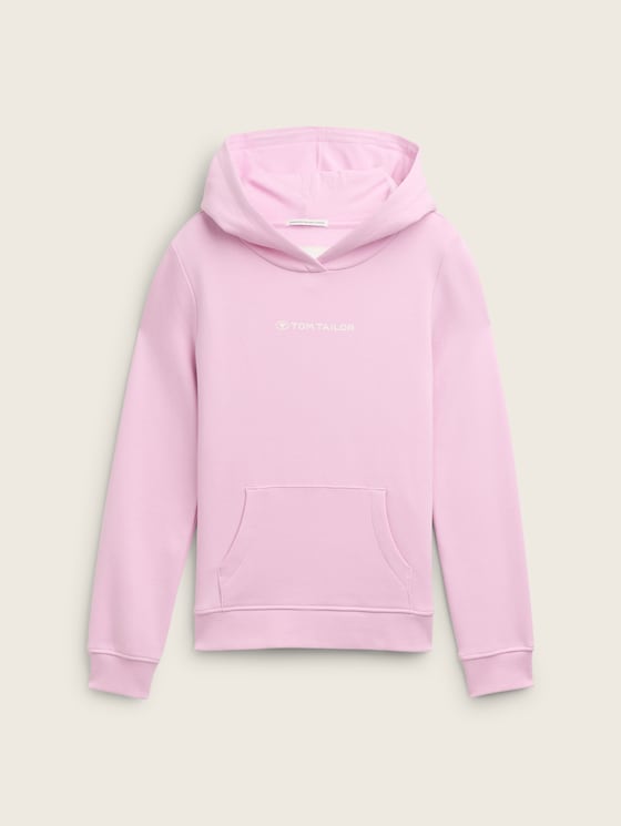 Hoodie Sweatshirt mit Logo-Print von Teen Girls, dreamy lavender