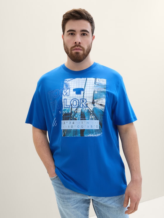 Plus - T-Shirt mit Fotoprint