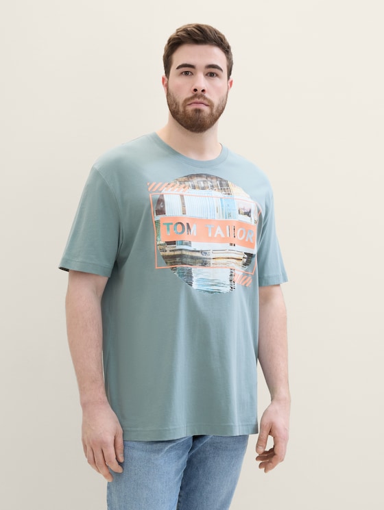 Plus - T-Shirt mit Fotoprint