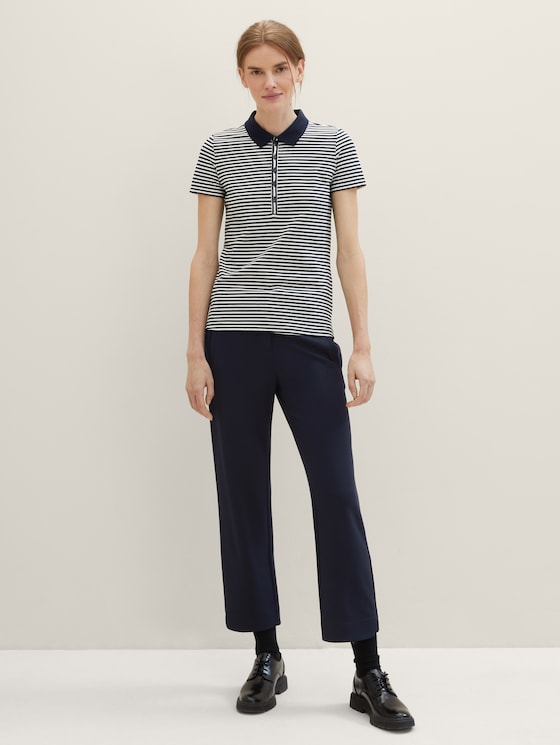 Striped polo shirt by Tom Tailor