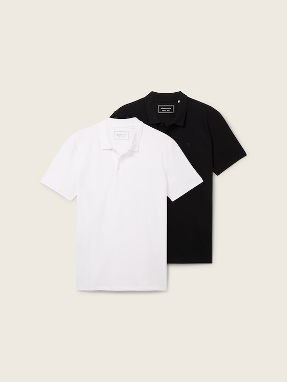 Polo shirts in a twin pack