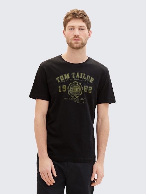 T-shirts in een 3-pack door Men, Black