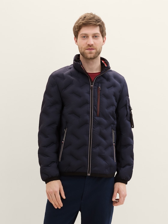 Hybrid Jacke mit verstaubarer Kapuze von Tom Tailor