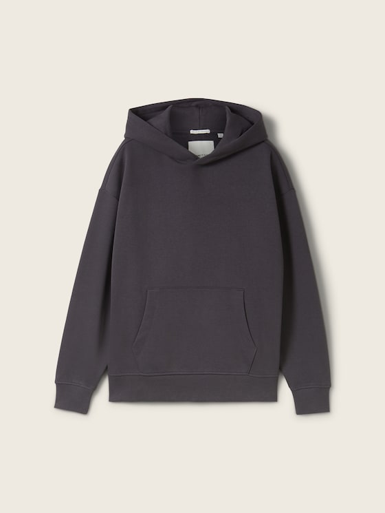 Oversized hoodie with organic cotton by Tom Tailor